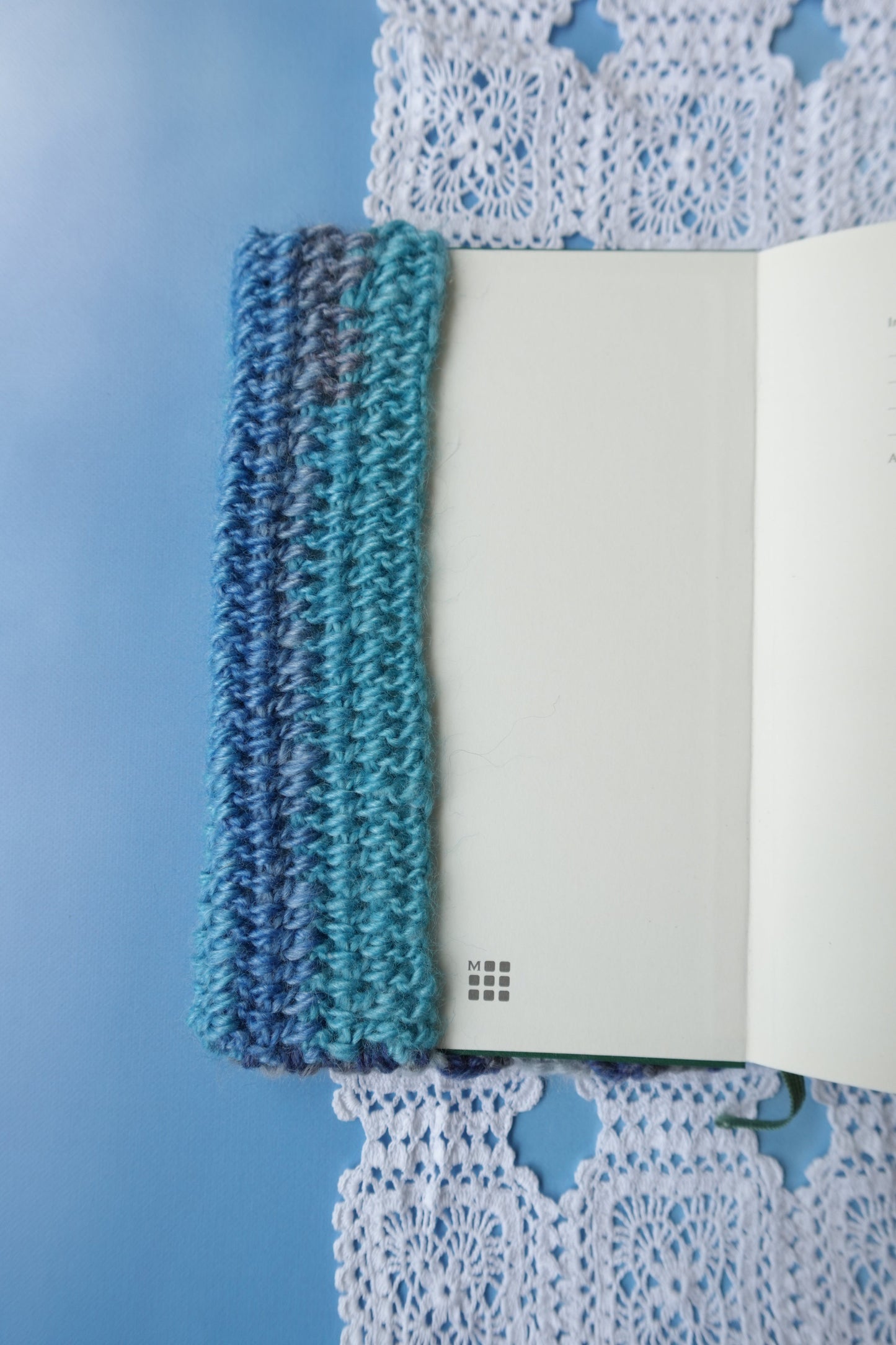 A5 Crochet Cover with Buttons