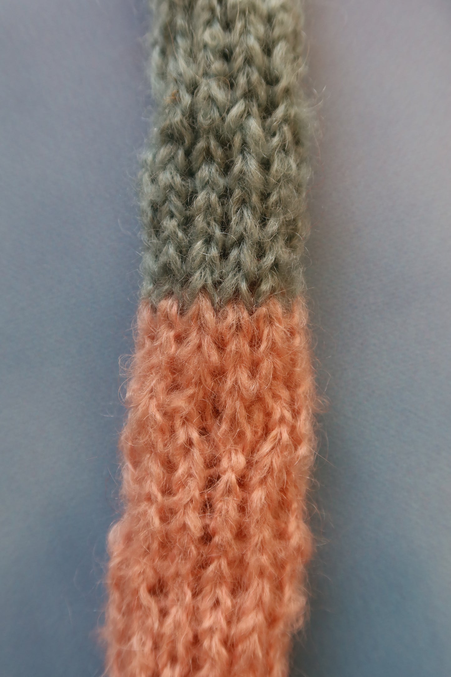 Slinky Scarf in Blue & pink
