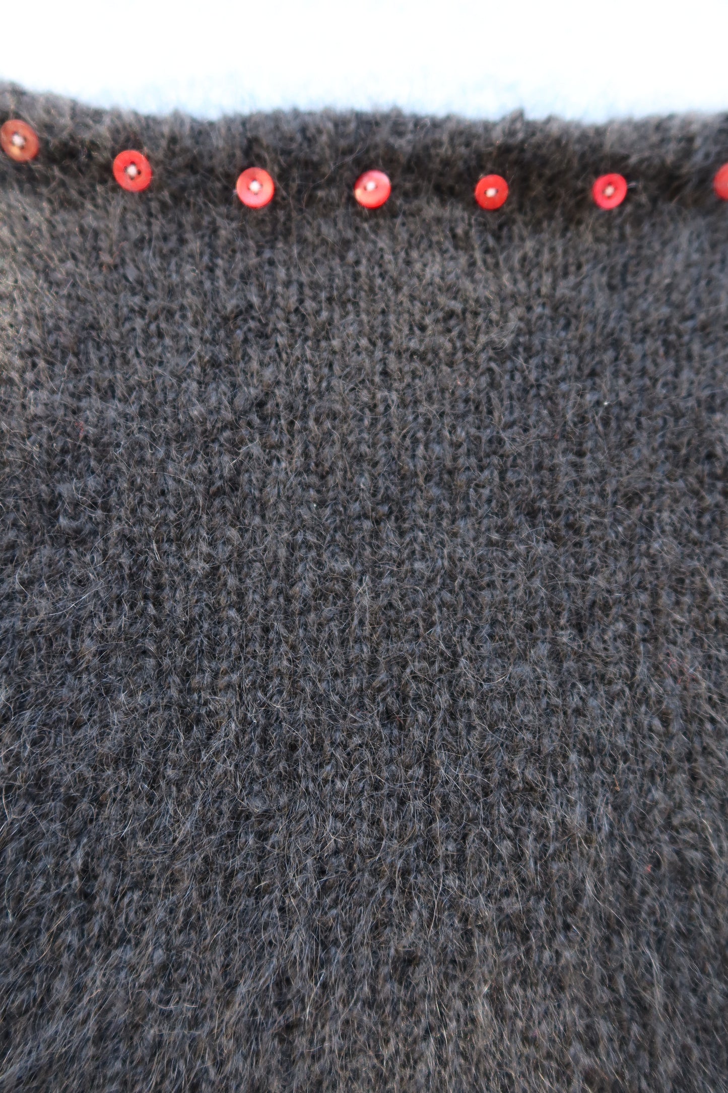 Mohair Button Tube Top