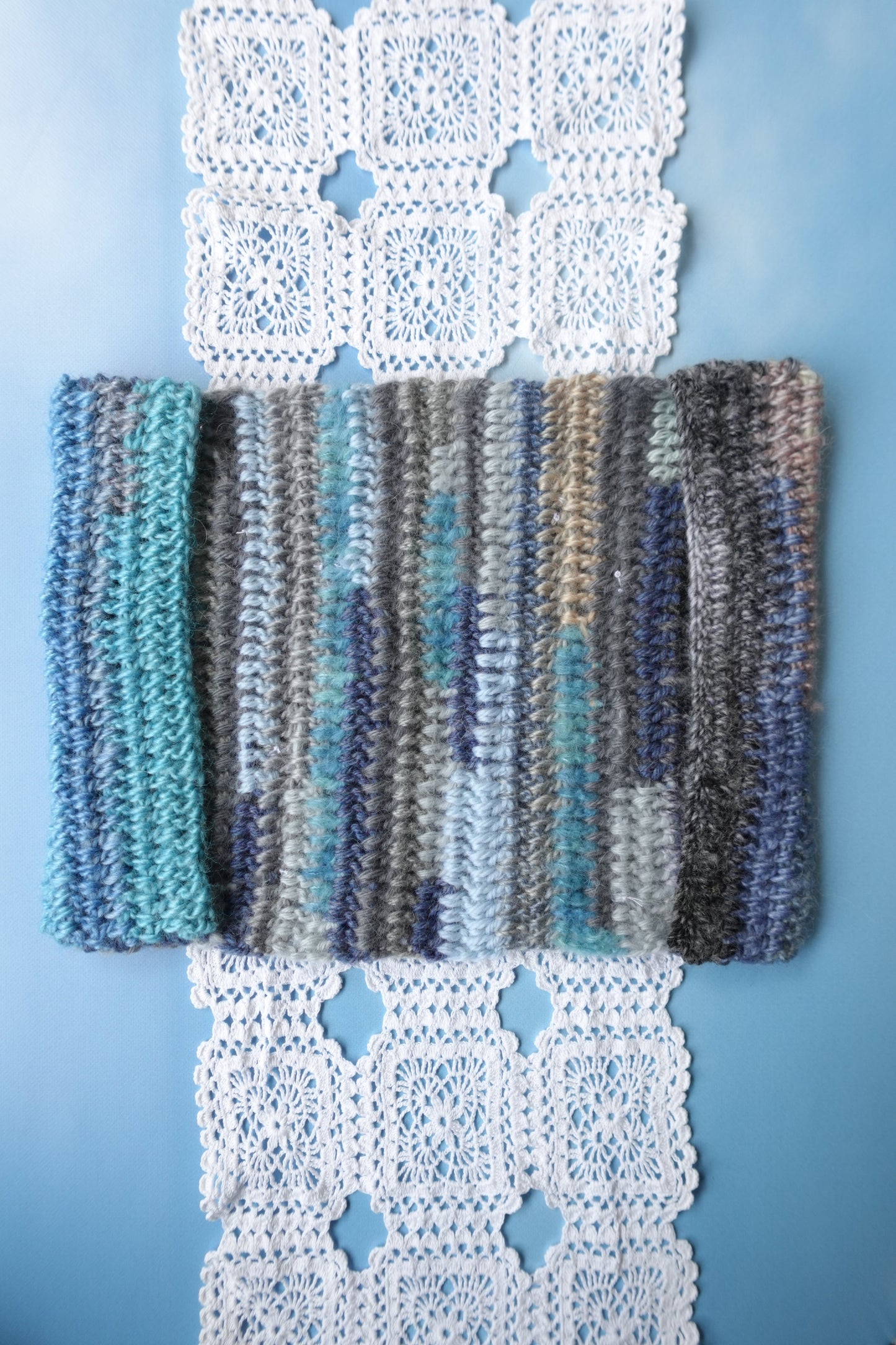 A5 Crochet Cover with Buttons