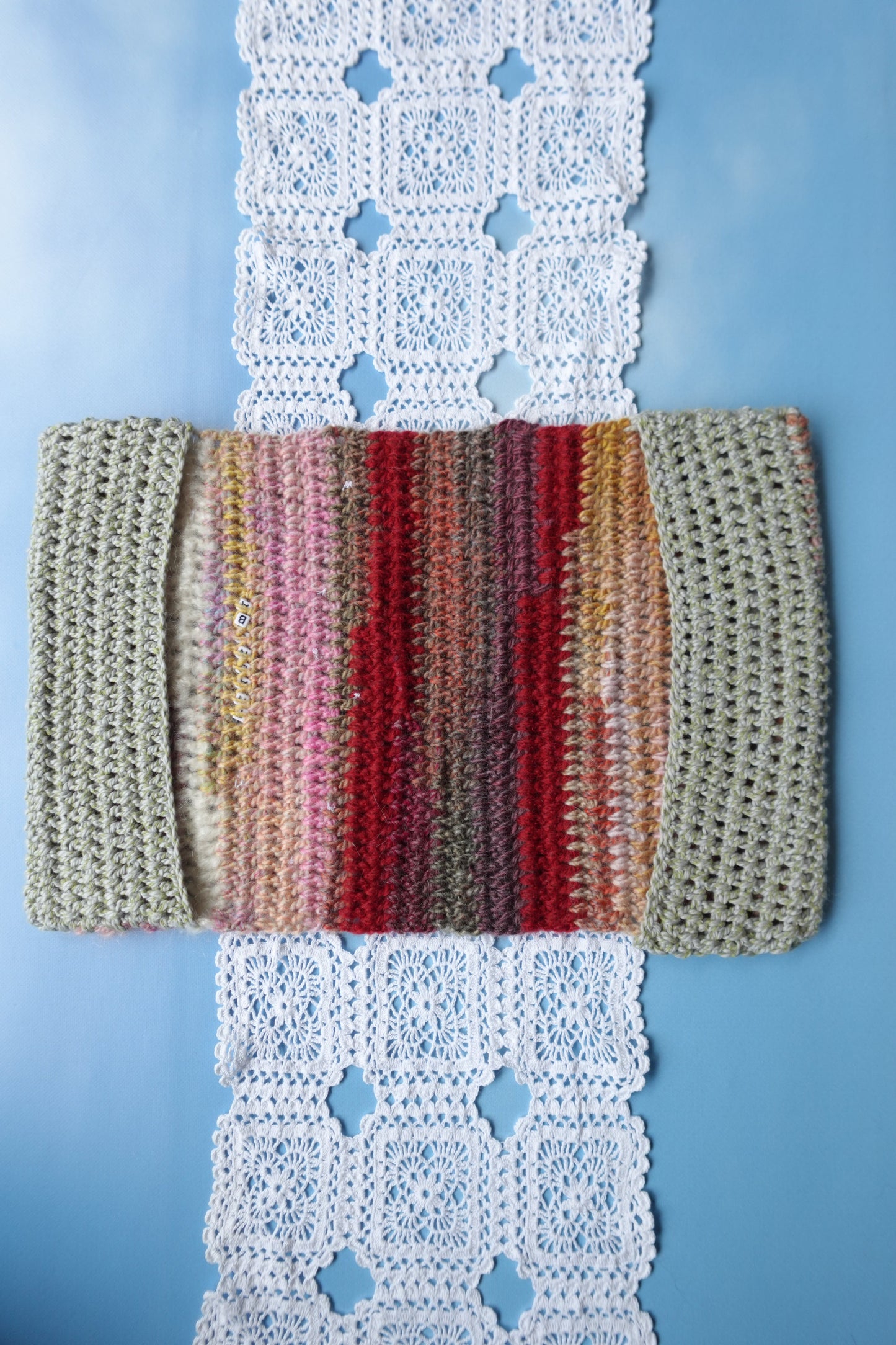 A6 Crochet Book Cover with Buttons